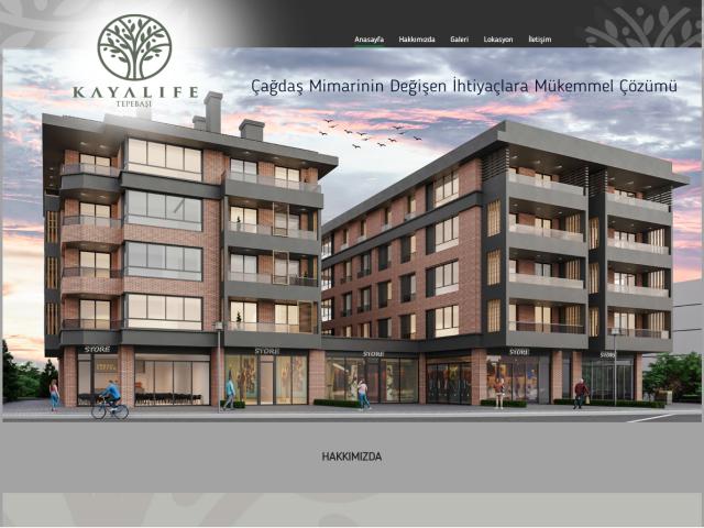 Kaya Life Projeye Özel Web Sayfası