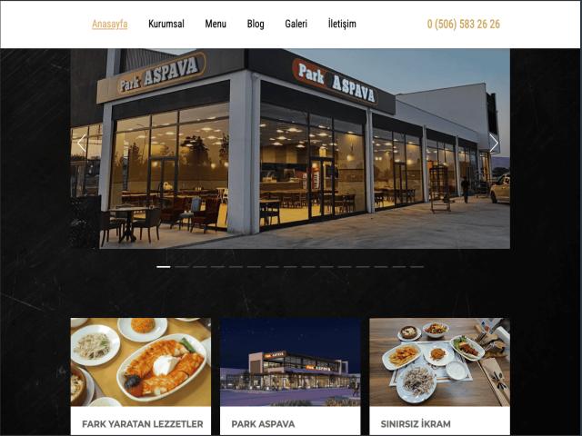 Park Aspava Web Sayfası