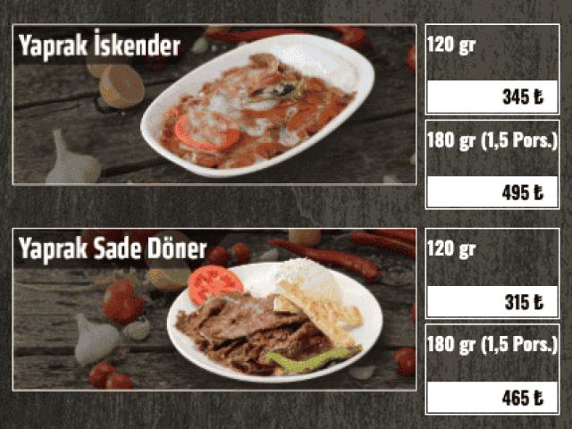 Haga Döner QR Menü Tasarımı