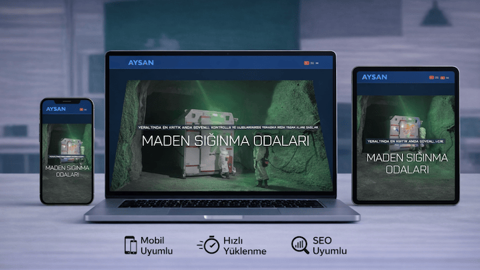 Aysan Mühendislik Çok Dilli Web Sitesi