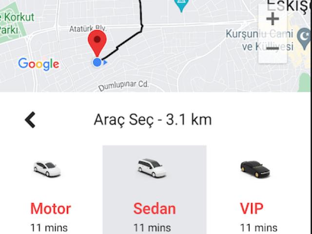 Taxy Maxy Mobil Uygulaması