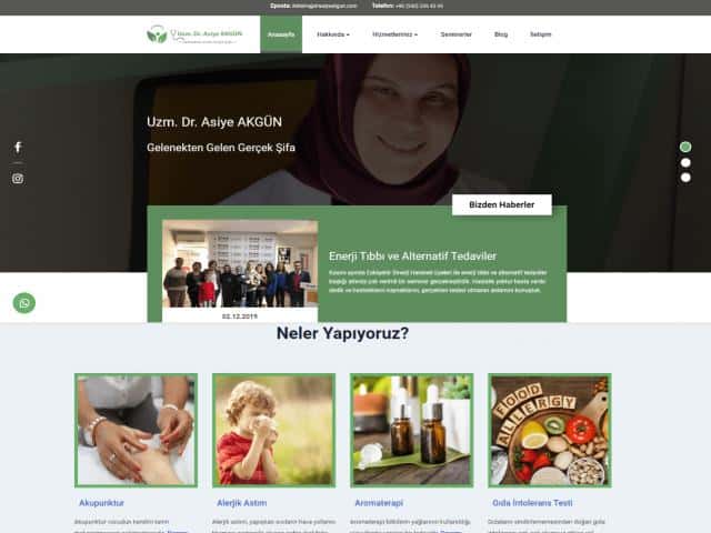Dr. Asiye AKGÜN Kişisel Web Sayfası - Web-Mobil