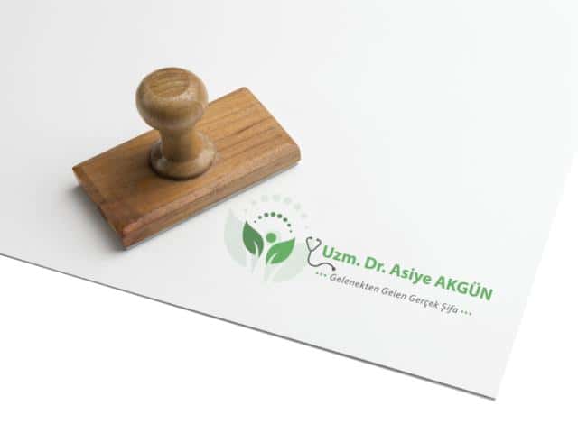 Dr. Asiye AKGÜN Kurumsal Logo - Grafik Tasarım